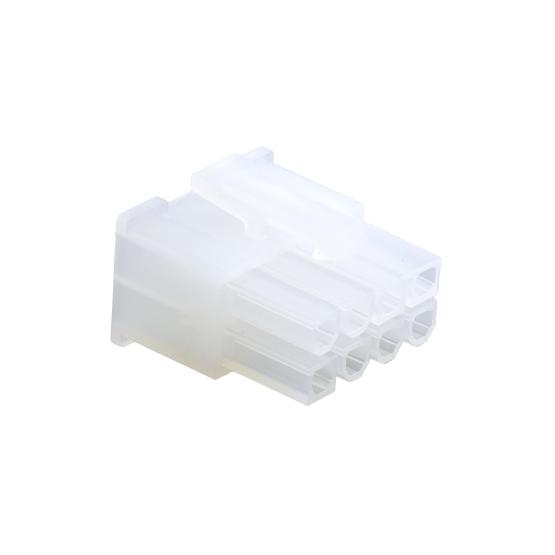 Pitch 4.20mm Male 双排 Housing 连PIN 特殊款 2X4Pin 本色